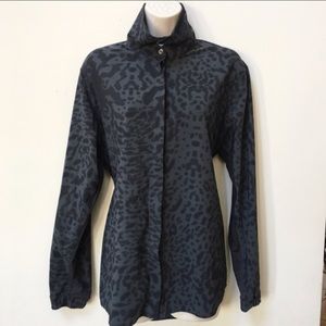 Lululemon Animal Print Button Down